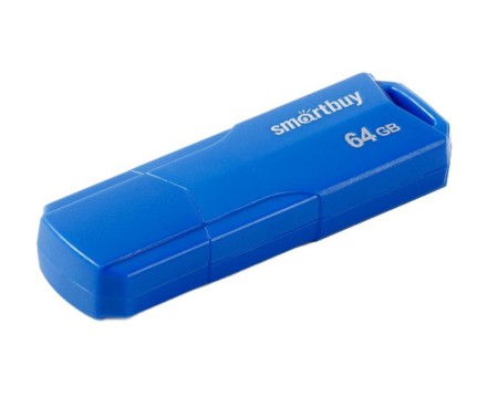  USB флеш накопитель Smartbuy 64GB Clue Blue (SB64GBCLU-BU)