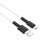  Usb Кабель-зарядка Type-C Borofone BX31 2.4A 1м силиконовый белый