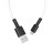  Usb Кабель-зарядка Type-C Borofone BX31 2.4A 1м силиконовый белый