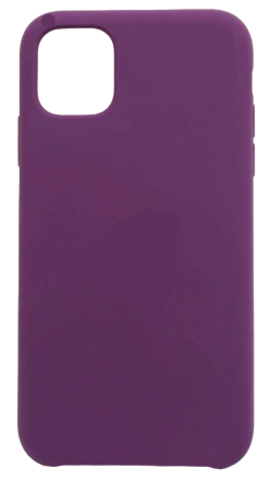  Чехол-накладка i-Phone 11 Silicone icase №45 фиолетовая