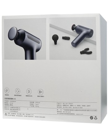  Массажный пистолет Mijia Smart Fascia Gun H3 (MJJMQ06YM) черный