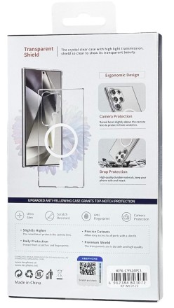  Накладка для Samsung Galaxy S24 Plus Keephone X-Crystal MagSnap Ultra Durable прозрачный