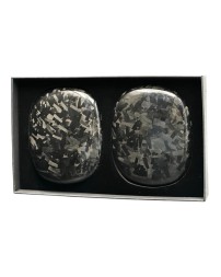 Карбоновый чехол из углеродного волокна на AirPods Max глянцевый чёрный