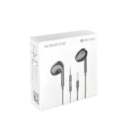  Наушники с микрофоном Borofone BM80 Max 1.2м черные