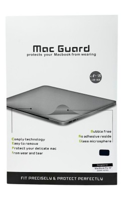  Защитная пленка на корпус для MacBook Pro 16" (A2485/A2780) темно-серая