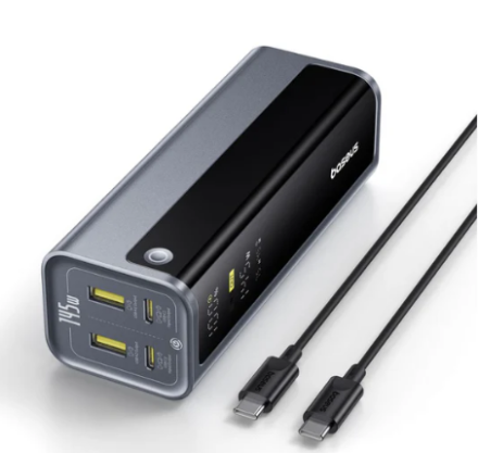  Powerbank Baseus EnerGeek GP12 20800mAh 145W 2USB/2C (P10082109813-00) черный