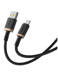 Usb Кабель-зарядка TYPE-C Baseus Dura Series 60W 1м (P10377802U01-00) черно-золотистый