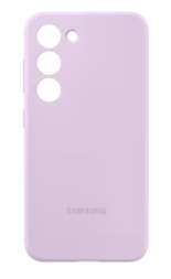 Накладка для Samsung Galaxy S23 Silicone cover без логотипа лаванда