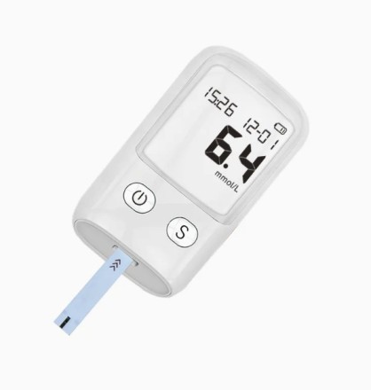  Глюкометр (измеритель уровня сахара в крови) BGM-T1 белый