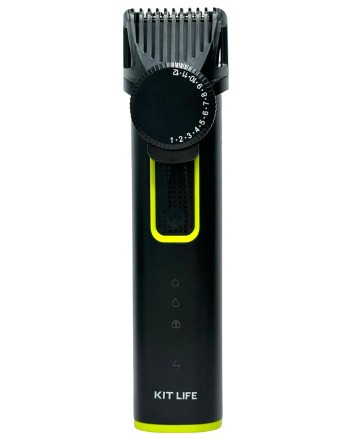  Электрический триммер для волос,бороды,носа,бровей и ушей KIT LIFE (KTLFQ01) черный