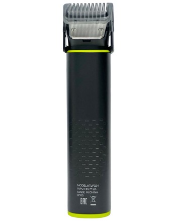 Электрический триммер для волос,бороды,носа,бровей и ушей KIT LIFE (KTLFQ01) черный