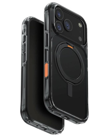  Накладка для i-Phone 17 Pro Max Uniq Swivix Magsafe с кольцом черная