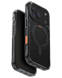 Накладка для i-Phone 17 Pro Max Uniq Swivix Magsafe с кольцом черная