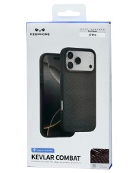 Накладка для i-Phone 17 Pro Keephone Kevlar Combat MagSnap чёрный