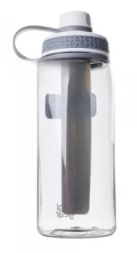 Бутылка для воды Funjia Home Portable Sports Cup 936 ml TRITAN серая