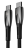  Кабель-зарядка Type-C на Type-C Glimmer Series 100W 2м CADH000801 чёрный
