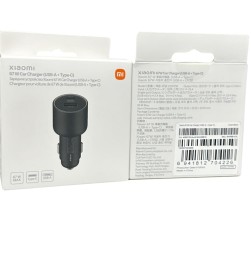 Автомобильное зар. устр. Xiaomi Xiaomi Mi Car Charger 67W 1USB/1USB-C BHR681GL/CC07ZM черное