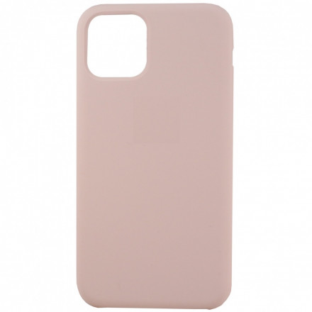 Чехол-накладка  i-Phone 12/12 Pro Silicone icase  №19 песочно-розовая