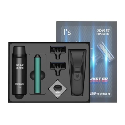  Набор для бритья Huanxing Lemon Razor H506-6 зеленый