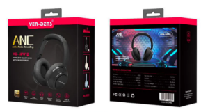  Стереонаушники Bluetooth Полноразмерные Ven-Dens HP012 черные