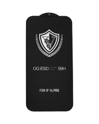 Защитное стекло для i-Phone 14 Pro 6.1" OG чёрное