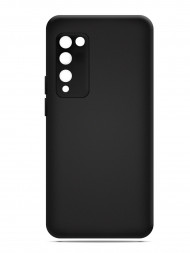 Чехол-накладка для Huawei Honor X10 (2020) силикон матовый чёрный