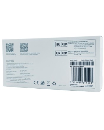  Умные часы Imilab KW66 Blood Oxygen Monitor черные