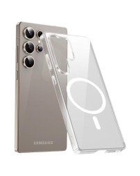 Накладка для Samsung Galaxy S24 Ultra Keephone X-Crystal MagSnap Ultra Durable прозрачный