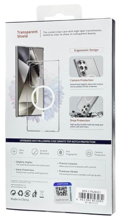  Накладка для Samsung Galaxy S24 Ultra Keephone X-Crystal MagSnap Ultra Durable прозрачный