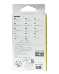 Usb Кабель-зарядка TYPE-C Baseus Cafule Series Metal Data Cable 1м (CAKF000101) 66W черный