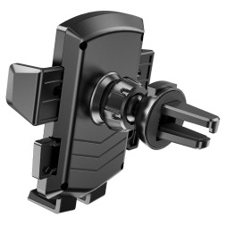 Держатель в воздуховод Hoco CA86 с зажимом черный