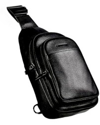 Кожаная сумка Tanjiezhe YG-012 черная