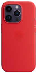 Чехол-накладка  i-Phone 14 Pro Max Silicone icase  №14 красная