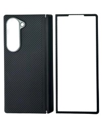 Накладка для Samsung Galaxy Z Fold 6 карбон MagSafe чёрный