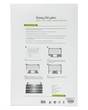  Защитная пленка на топкейс для MacBook Pro 16&quot; (A2485/A2780) темно-серая