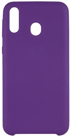 Накладка для Samsung Galaxy A30 Silicone cover фиолетовая