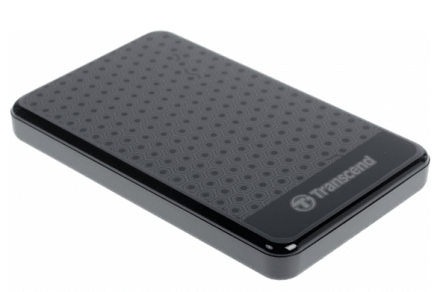  Внешний жесткий диск 1TB Transcend StoreJet 25A3 USB3.1 черный