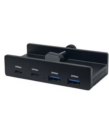  USB-С хаб Orico HCL-2A2C USB3.2x2/USB-Cx2 черный