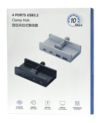USB-С хаб Orico HCL-2A2C USB3.2x2/USB-Cx2 черный