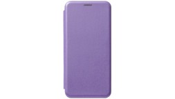 Чехол-книжка Samsung Galaxy A12 Fashion Case кожаная боковая лаванда