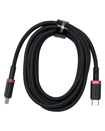  Кабель-зарядка Type-C на Type-C Baseus Dura Series 100W 2м P10377803U01-03 красно-чёрный