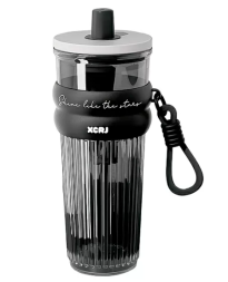 Бутылка для воды XCRJ Tritan Drinking Cup 750ml (X-1405) черная