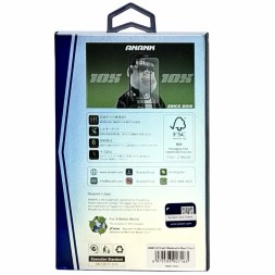 Защитное стекло i-Phone 17 Pro 6.3" Anank 10X Reinforced 2.5D Corning Gorilla черное