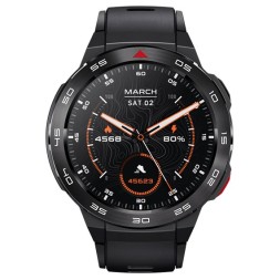 Умные часы Mibro GS Pro (XPAW013) c русским языком + 2 ремешка черные
