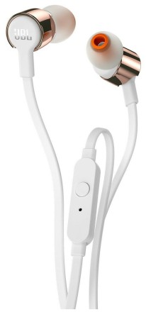  Беспроводные наушники TWS JBL T210 розовое золото