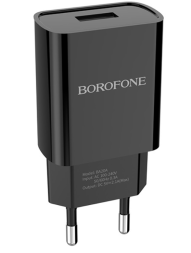 Сетевое зар. устр. Borofone BA20A 1USB 2.1A черное