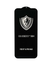 Защитное стекло для i-Phone 14 Pro Max 6.7&quot; OG чёрное