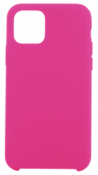 Чехол-накладка  iPhone 11 Silicone icase  №47 кислотно-розовая