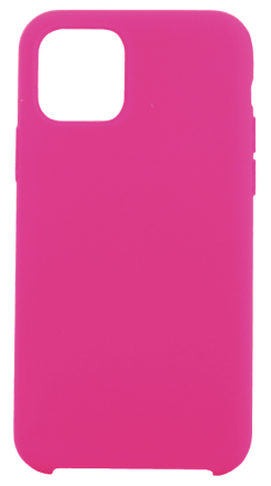  Чехол-накладка i-Phone 11 Silicone icase №47 кислотно-розовая