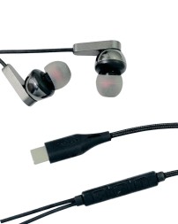 Стереонаушники Awei PC-21T с микрофоном Type-C 1.2м черные